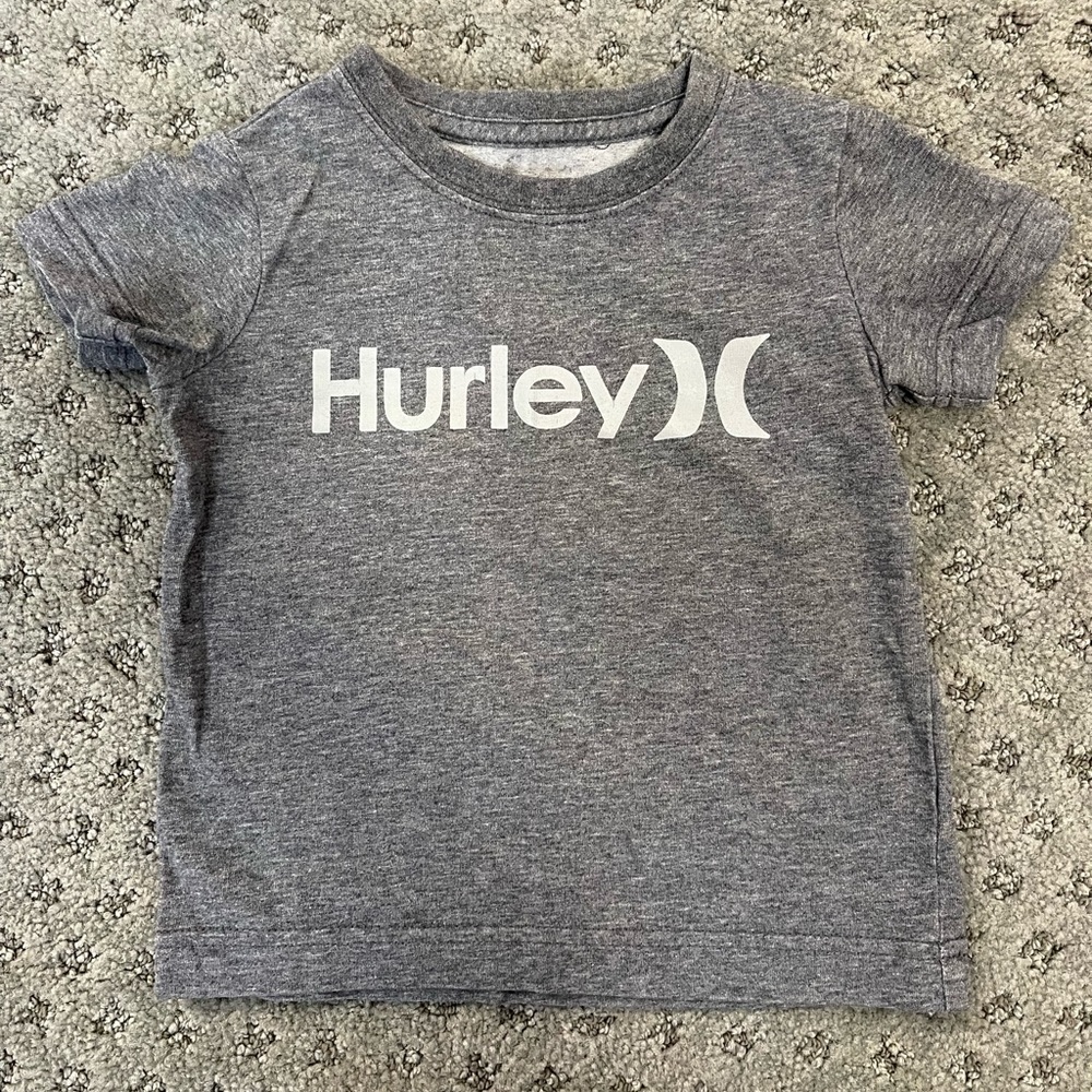 Grey kids Hurley tee